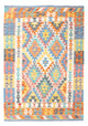 Kilim Maimana Tæppe 145x106cm - Uldtæppe