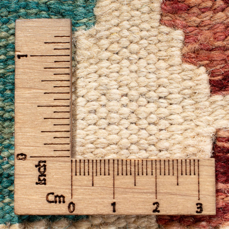 Kelim Carpet - Splash - 145 x 106 cm - flerfarvet