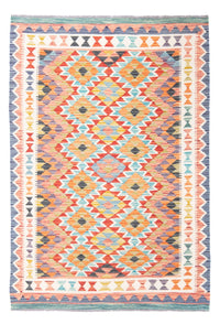 Kelim Carpet - Splash - 156 x 105 cm - flerfarvet