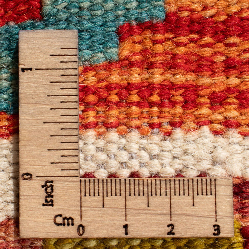 Kelim Carpet - Splash - 143 x 104 cm - flerfarvet