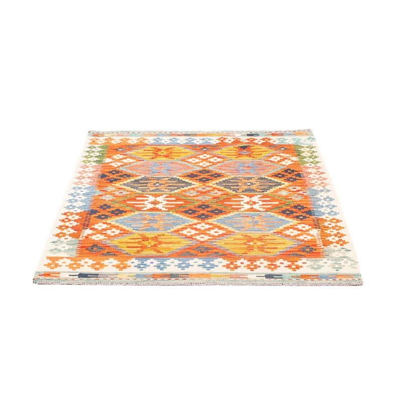 Kelim Carpet - Splash - 150 x 99 cm - flerfarvet