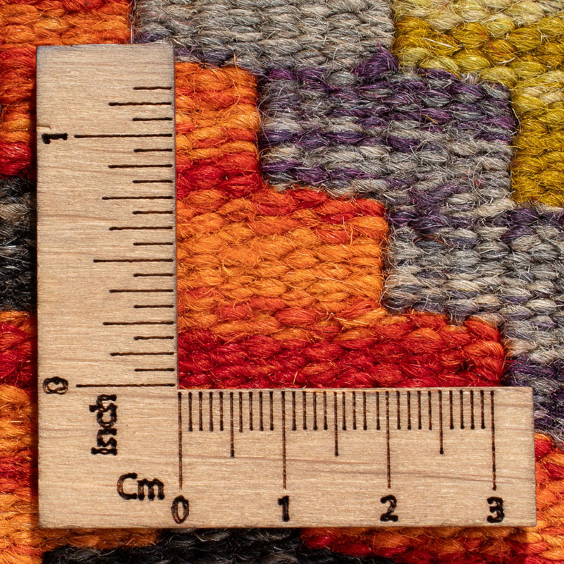 Kelim Carpet - Splash - 150 x 99 cm - flerfarvet