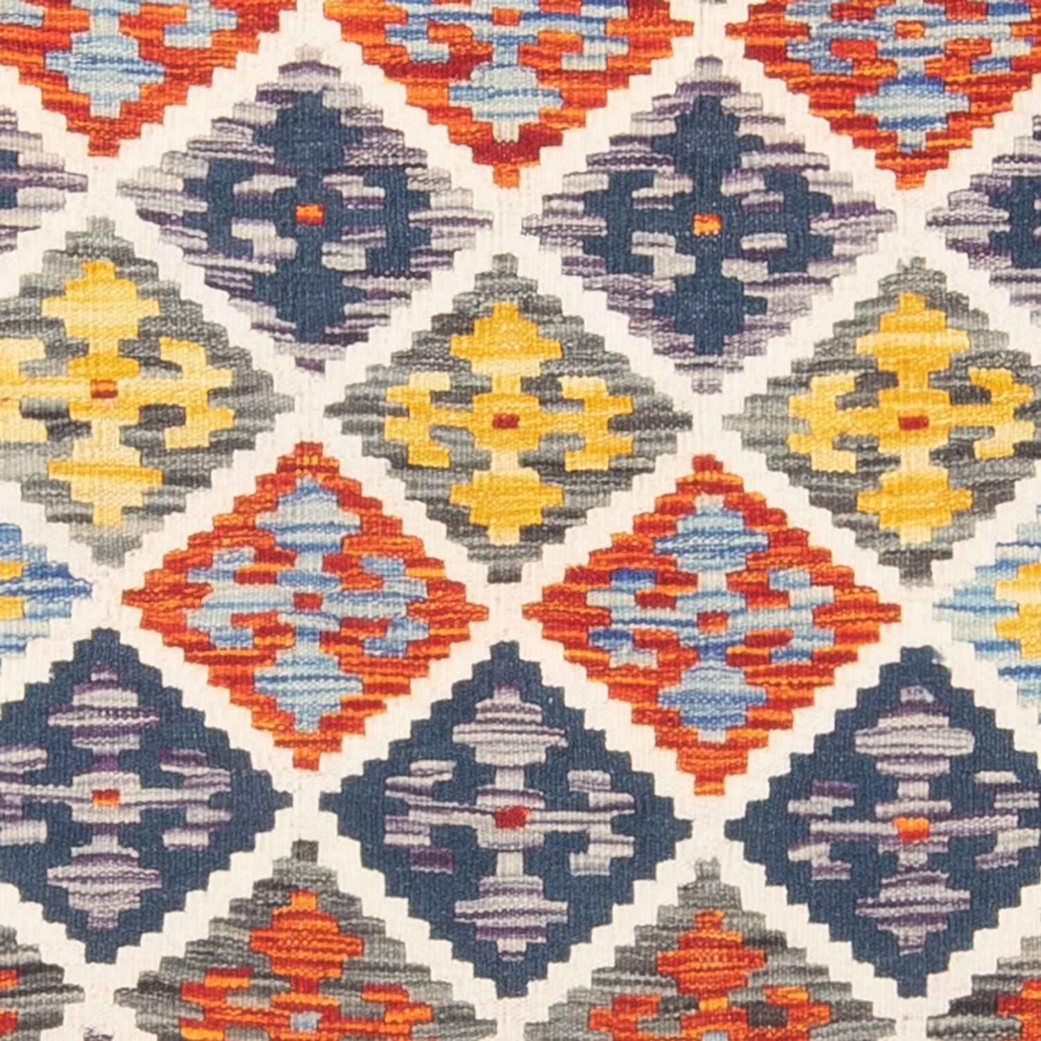 Kelim Carpet - Splash - 152 x 103 cm - flerfarvet