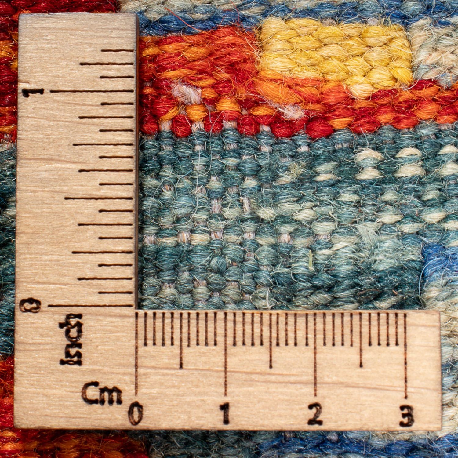 Kelim Carpet - Splash - 152 x 103 cm - flerfarvet