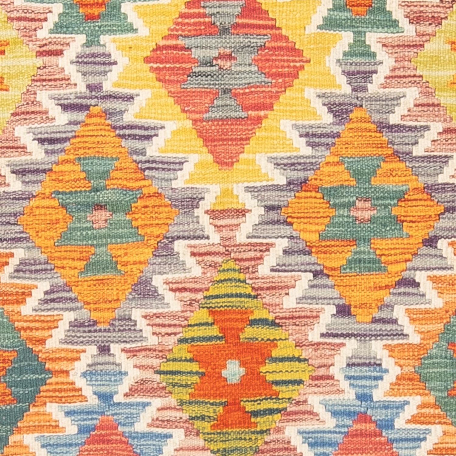 Kelim Carpet - Splash - 147 x 100 cm - flerfarvet