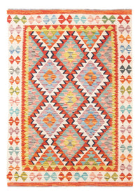 Kelim Carpet - Splash - 150 x 101 cm - flerfarvet