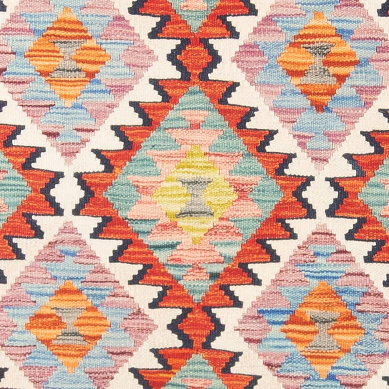 Kelim Carpet - Splash - 150 x 101 cm - flerfarvet