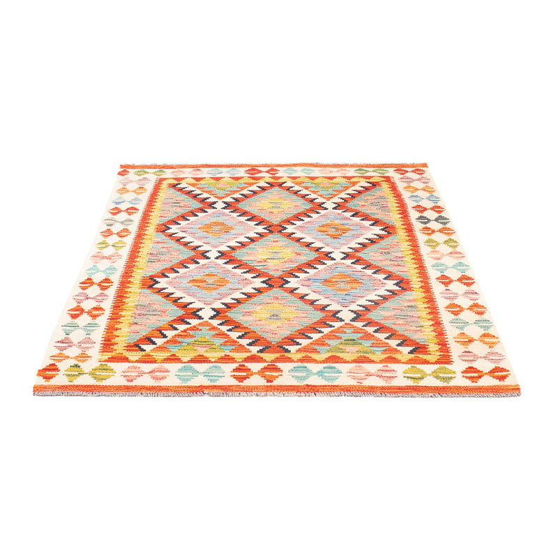 Kelim Carpet - Splash - 150 x 101 cm - flerfarvet
