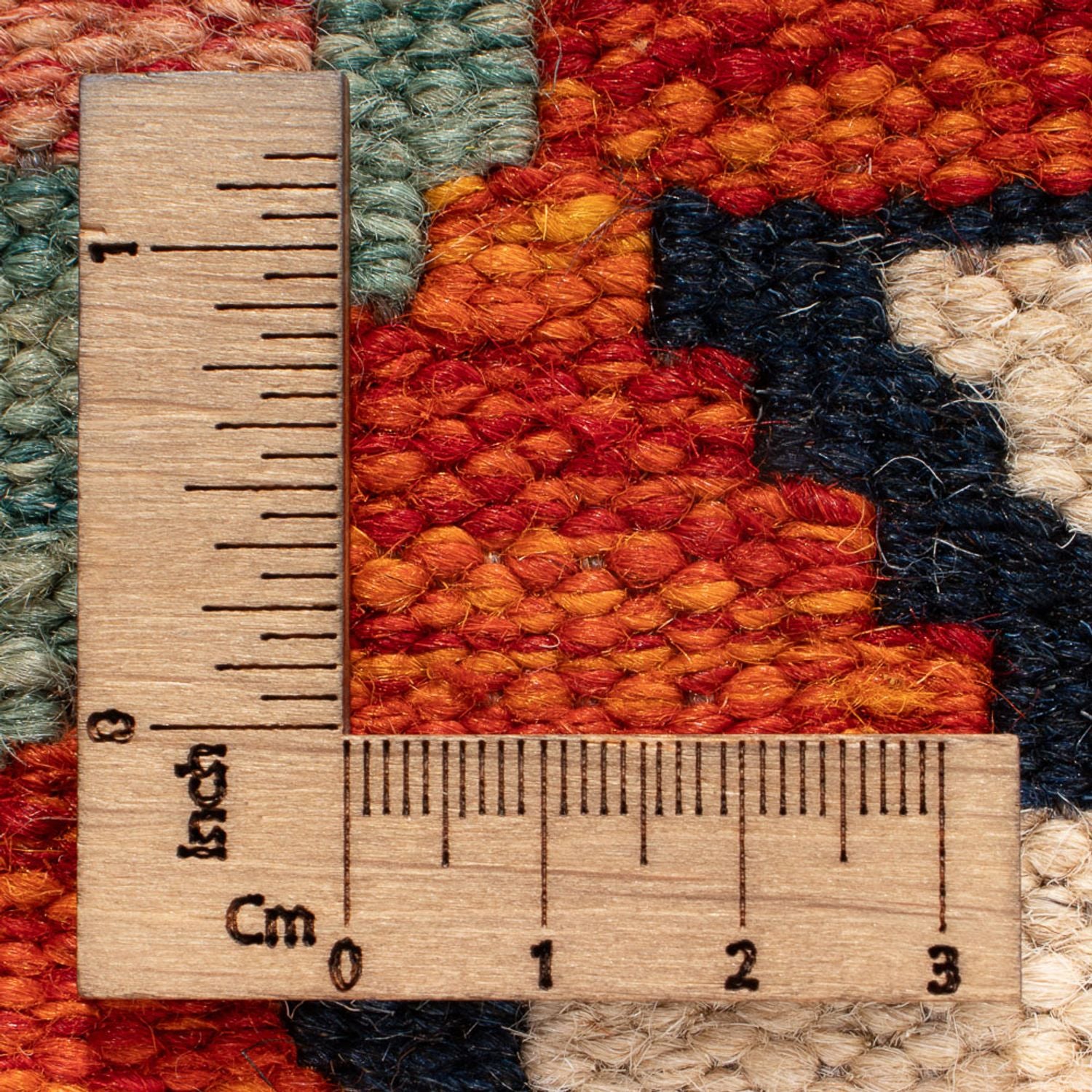 Kelim Carpet - Splash - 150 x 101 cm - flerfarvet