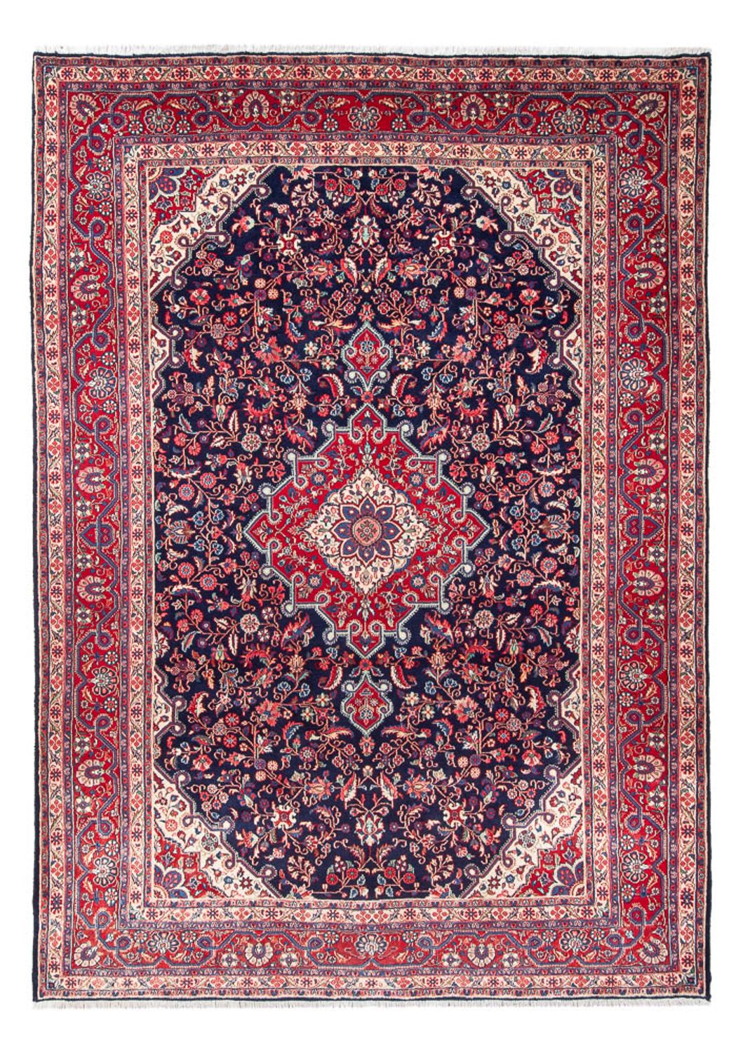 Persisk tæppe - Classic - 315 x 217 cm - mørkerød