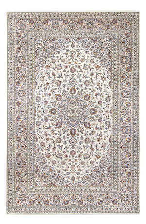 Persisk tæppe - Keshan - 307 x 200 cm - creme