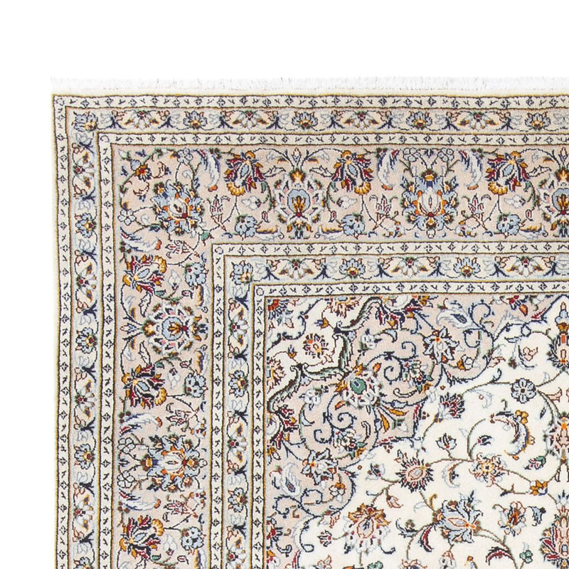 Persisk tæppe - Keshan - 307 x 200 cm - creme