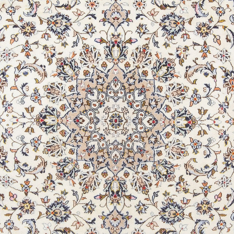 Persisk tæppe - Keshan - 308 x 205 cm - creme