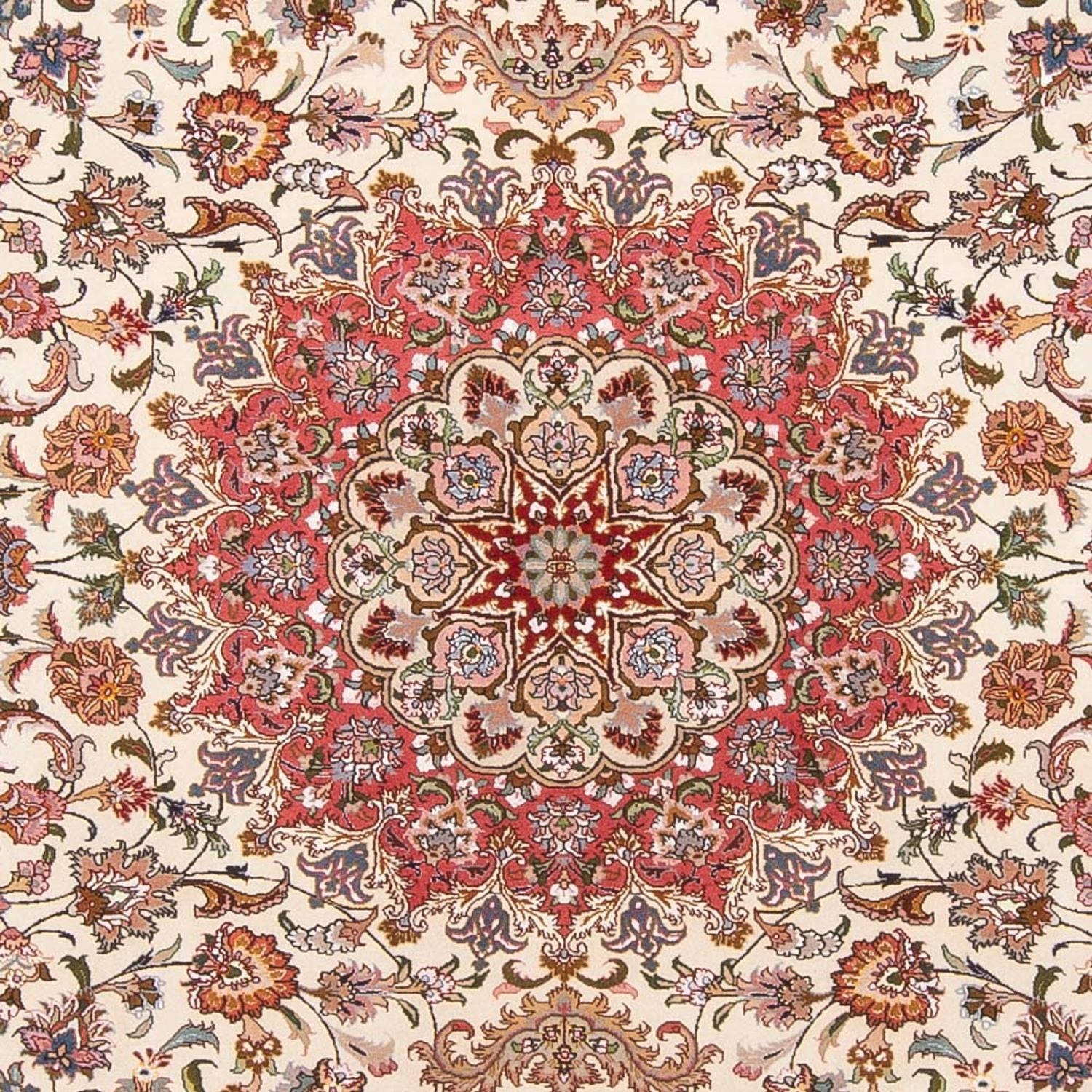 Persisk tæppe - Tabriz - Royal - 302 x 200 cm - creme
