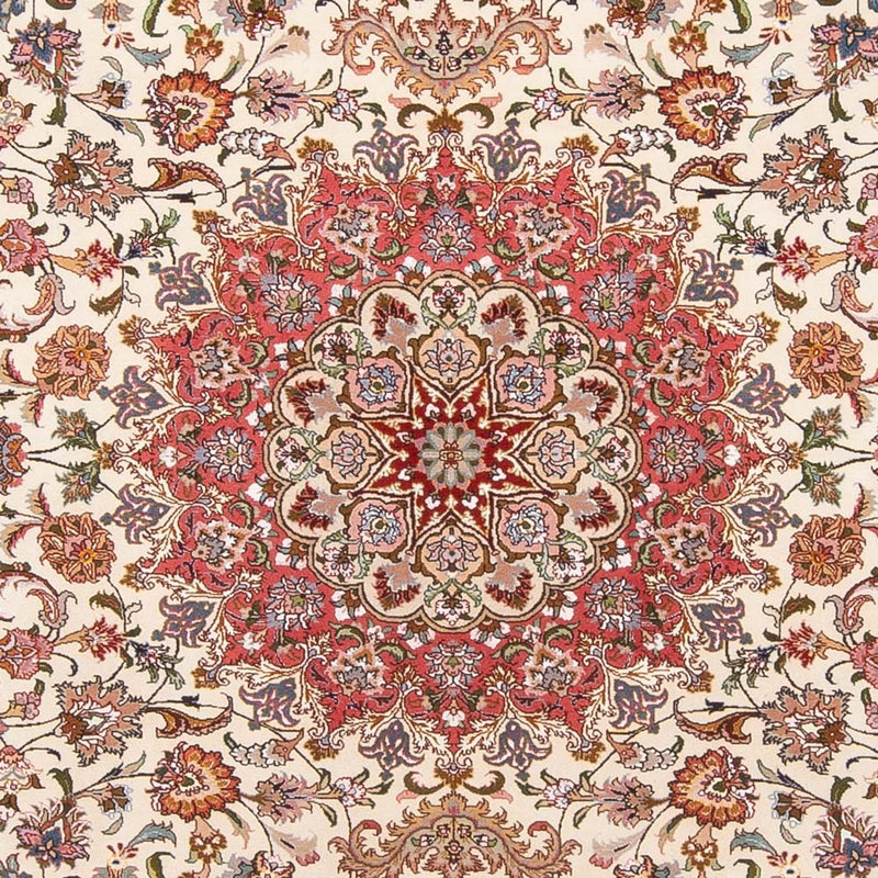 Persisk tæppe - Tabriz - Royal - 302 x 200 cm - creme