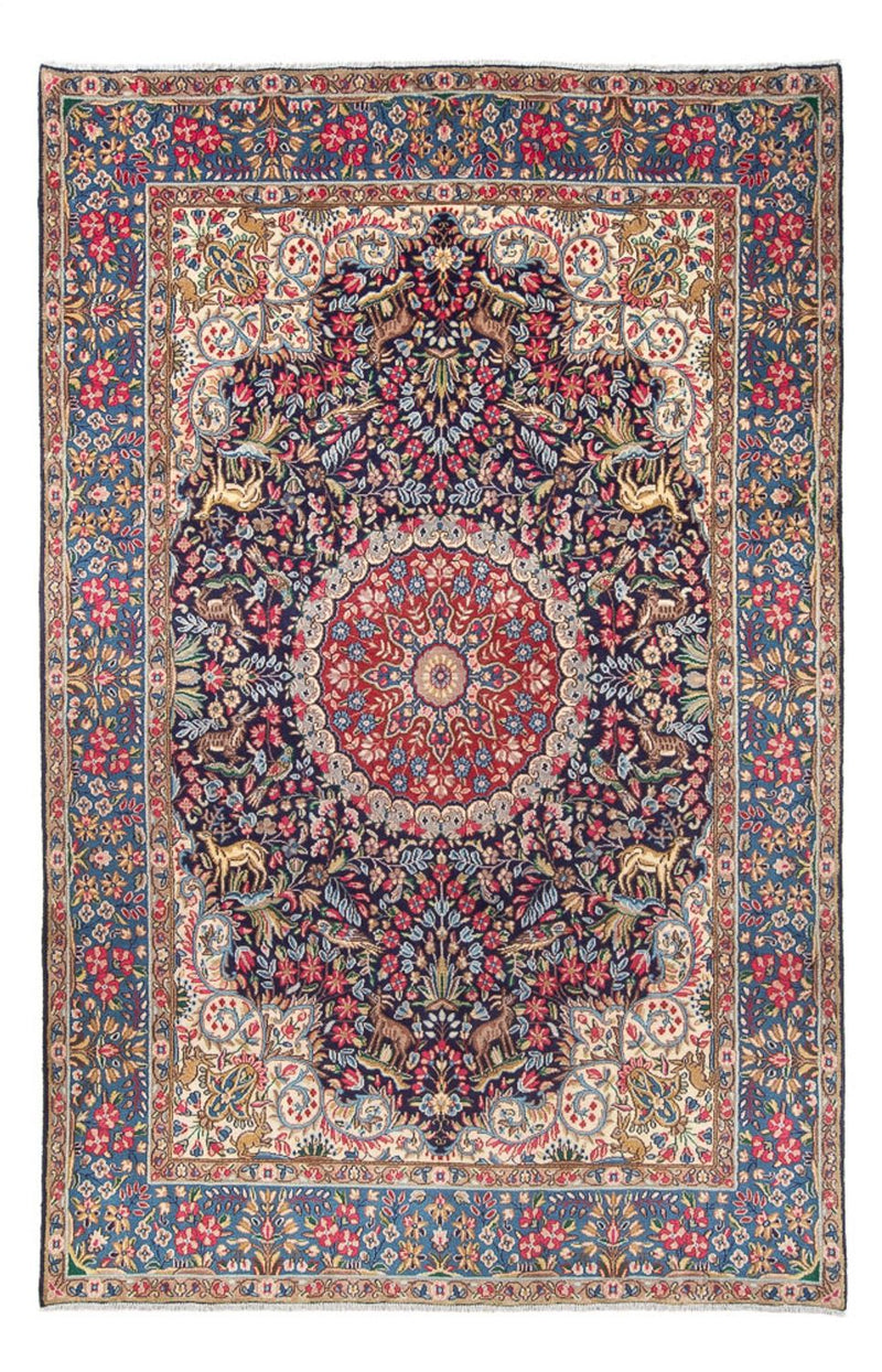 Persisk tæppe - Classic - 306 x 192 cm - mørkerød