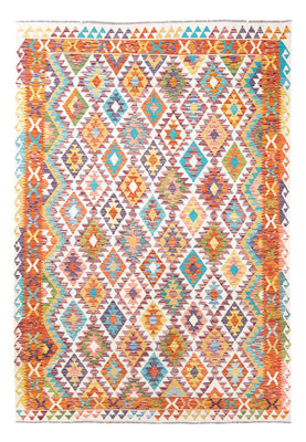 Kelim Carpet - Splash - 290 x 205 cm - flerfarvet