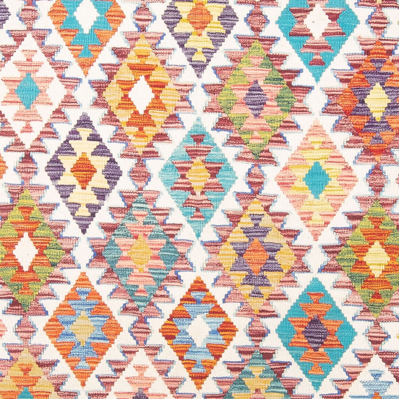 Kelim Carpet - Splash - 290 x 205 cm - flerfarvet