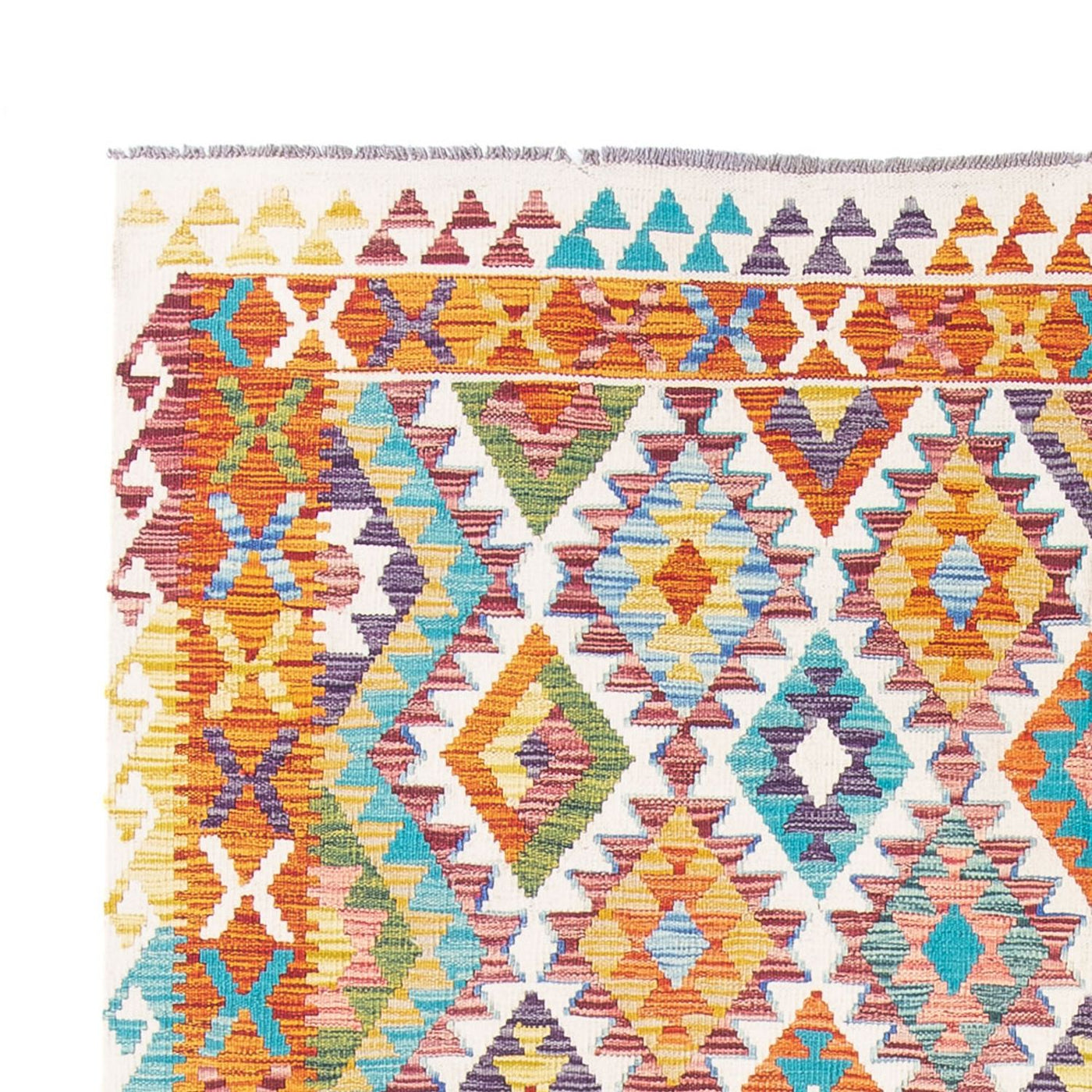 Kilim Maimana Tæppe 290x205cm - Uldtæppe