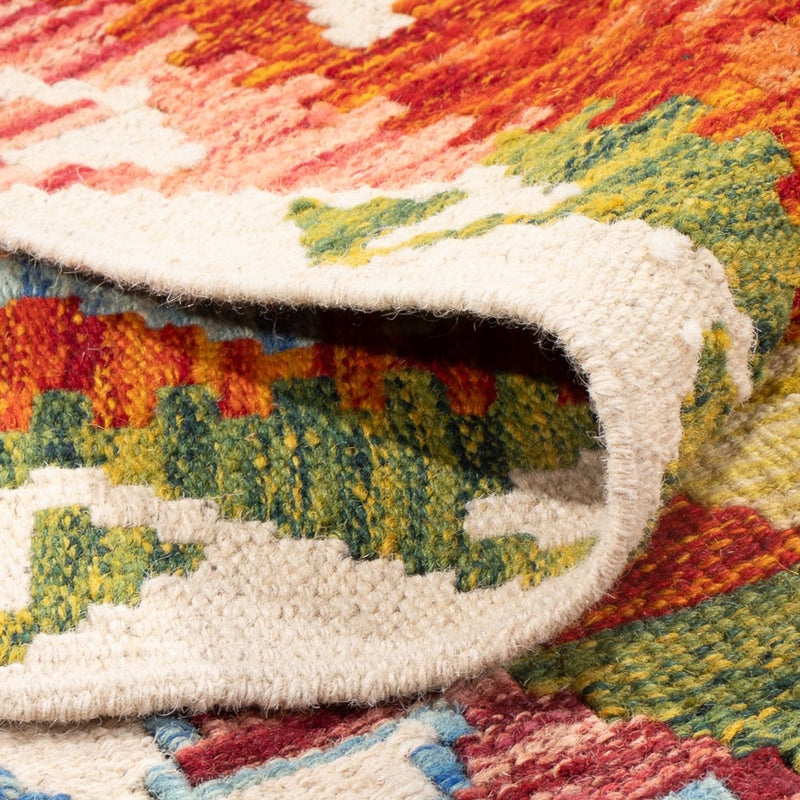 Kelim Carpet - Splash - 290 x 205 cm - flerfarvet