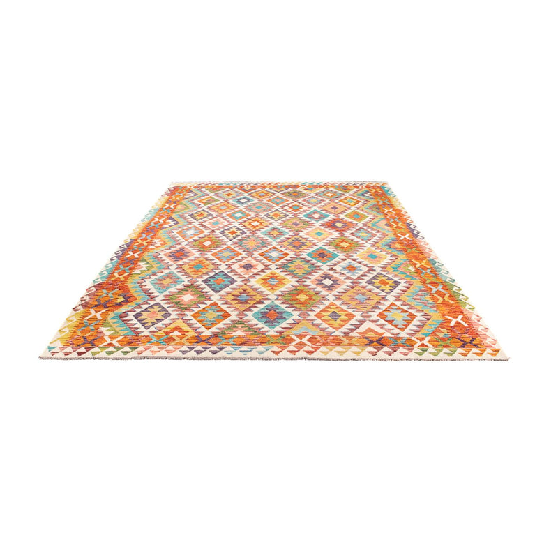 Kelim Carpet - Splash - 290 x 205 cm - flerfarvet