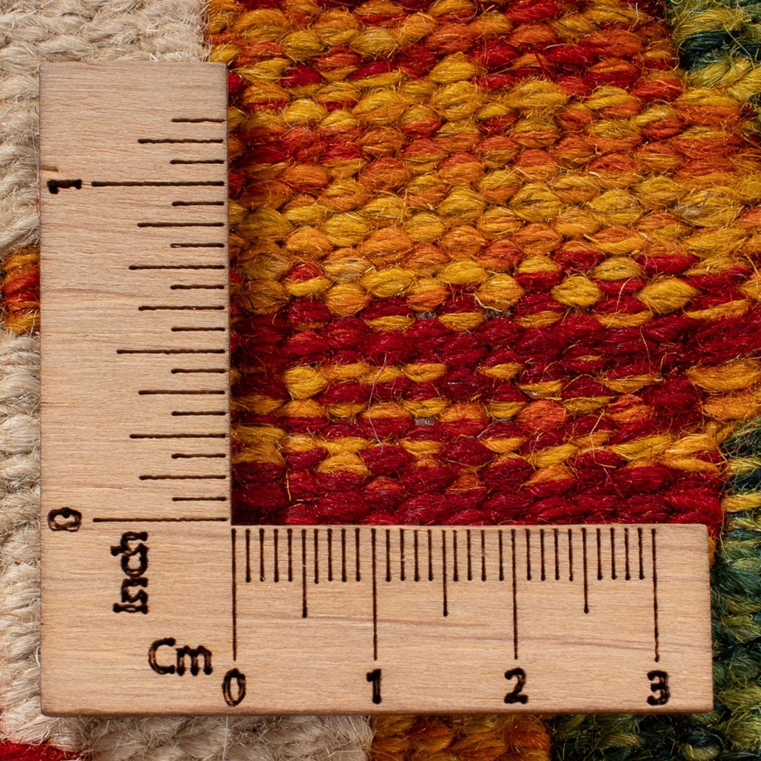 Kelim Carpet - Splash - 290 x 205 cm - flerfarvet