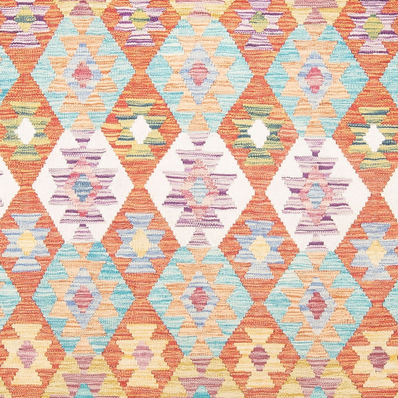 Kelim Carpet - Splash - 298 x 199 cm - flerfarvet