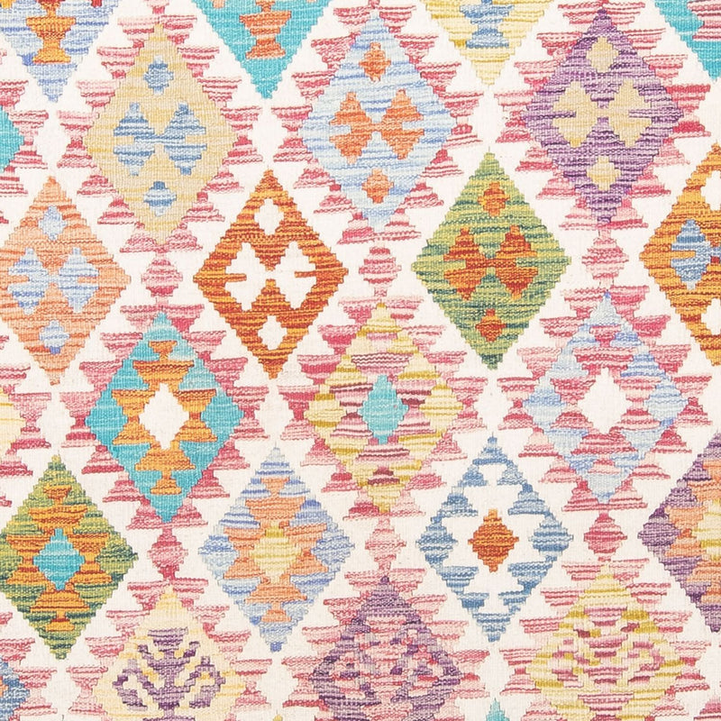 Kelim Carpet - Splash - 291 x 198 cm - flerfarvet