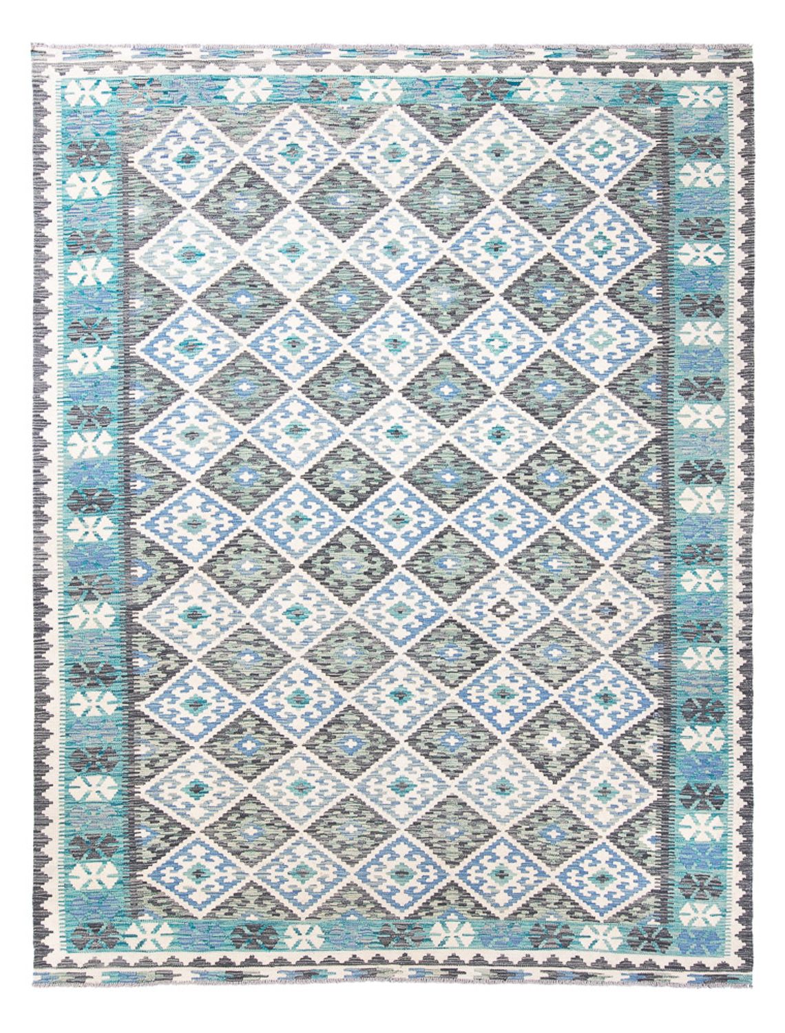 Kelim-tæppe - Trendy - 292 x 220 cm - flerfarvet