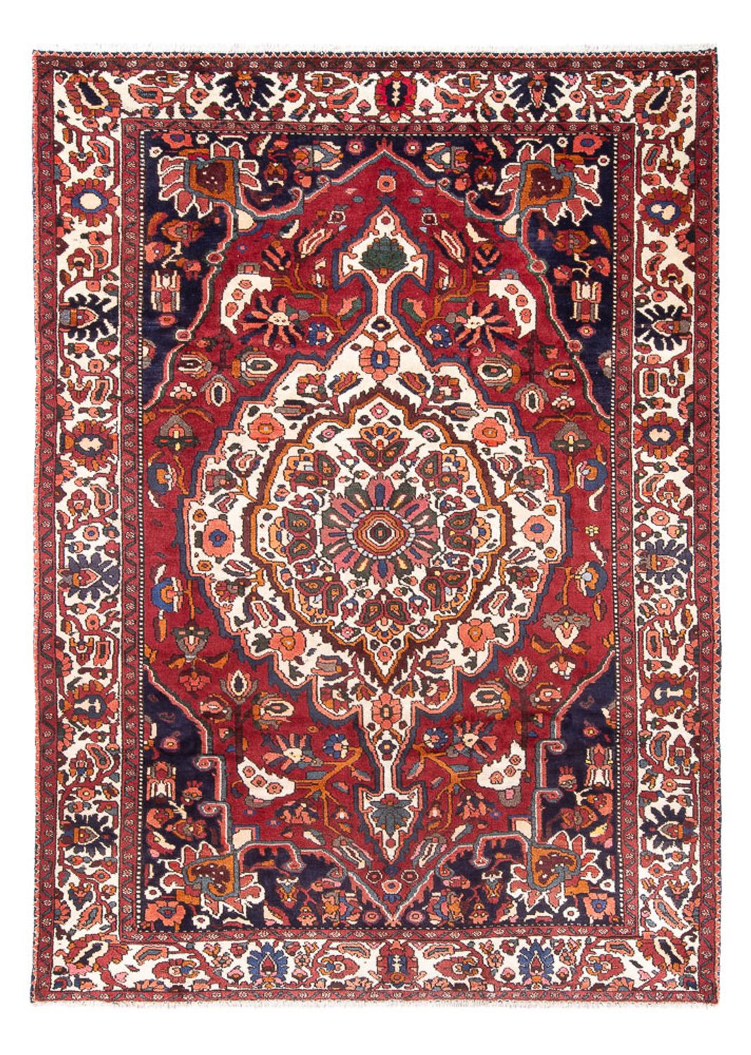 Persisk tæppe - Nomadisk - 296 x 209 cm - rød