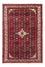 Persisk tæppe - Nomadisk - 122 x 80 cm - mørkerød
