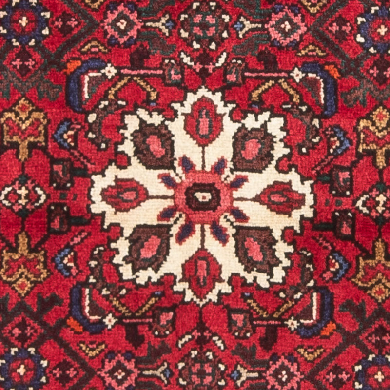 Persisk tæppe - Nomadisk - 128 x 82 cm - mørkerød