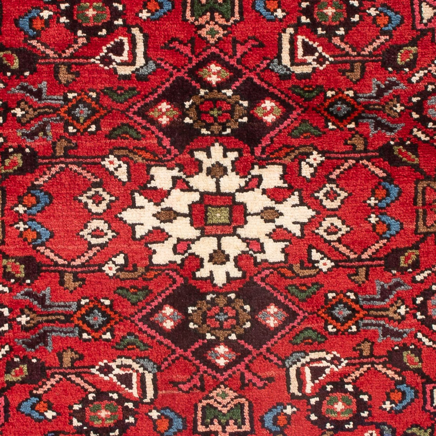 Persisk tæppe - Nomadisk - 121 x 72 cm - rød