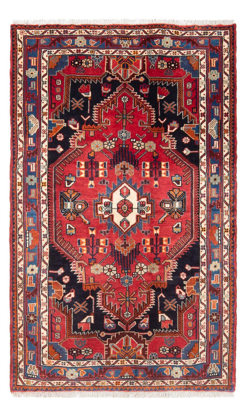 Persisk tæppe - Nomadisk - 188 x 118 cm - rød
