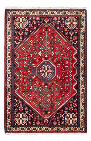 Persisk tæppe - Nomadisk - 99 x 65 cm - rød
