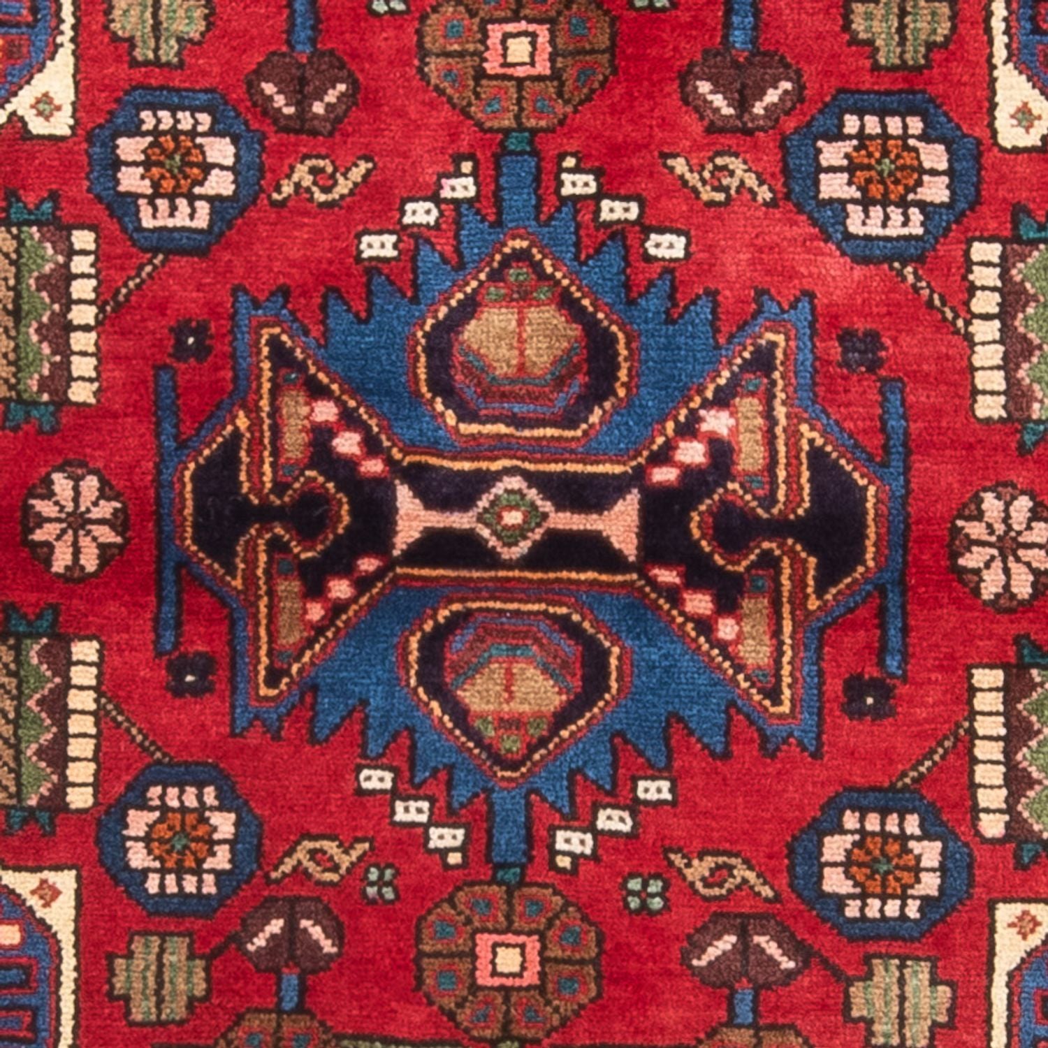Persisk tæppe - Nomadisk - 165 x 101 cm - rød