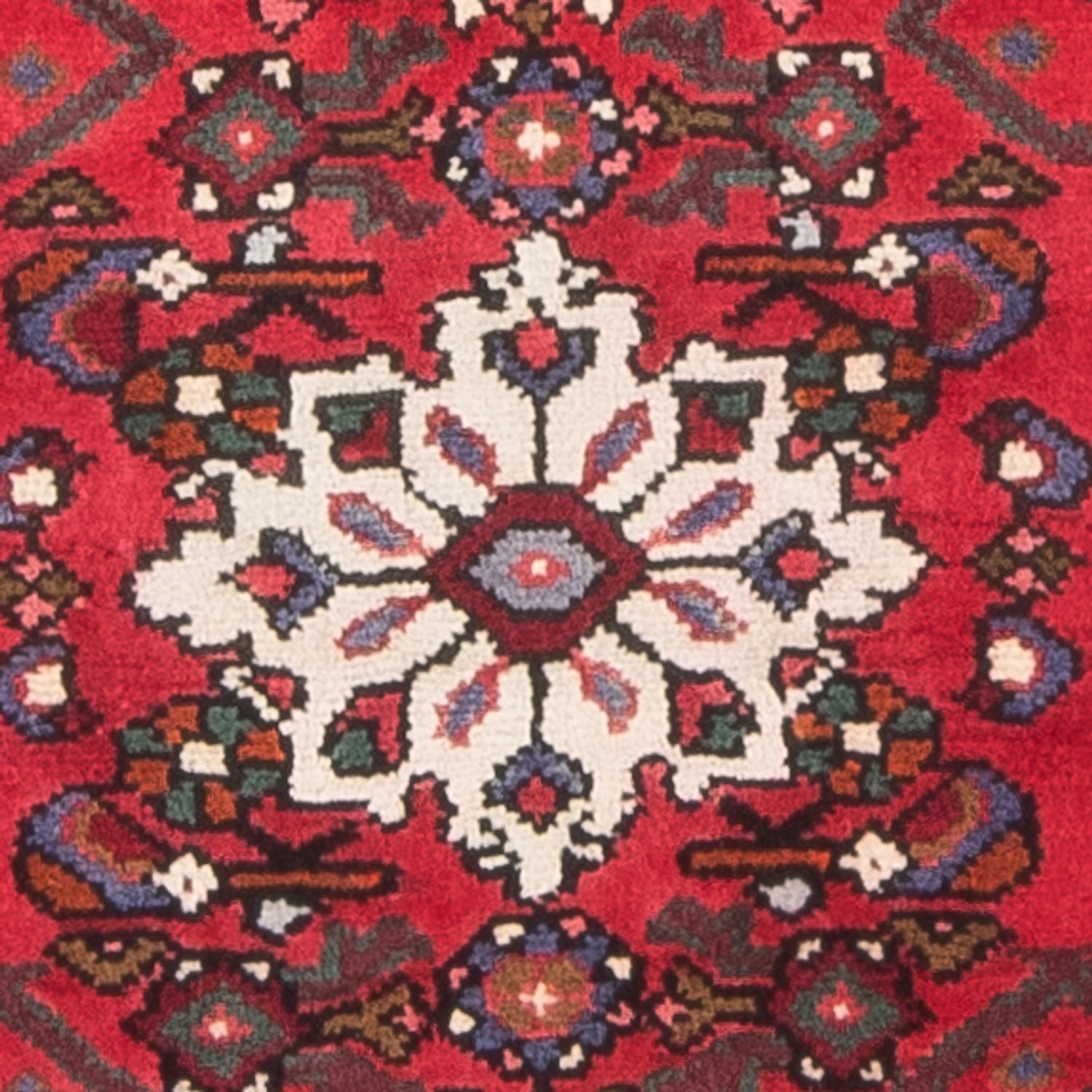 Persisk tæppe - Nomadisk - 116 x 72 cm - rød