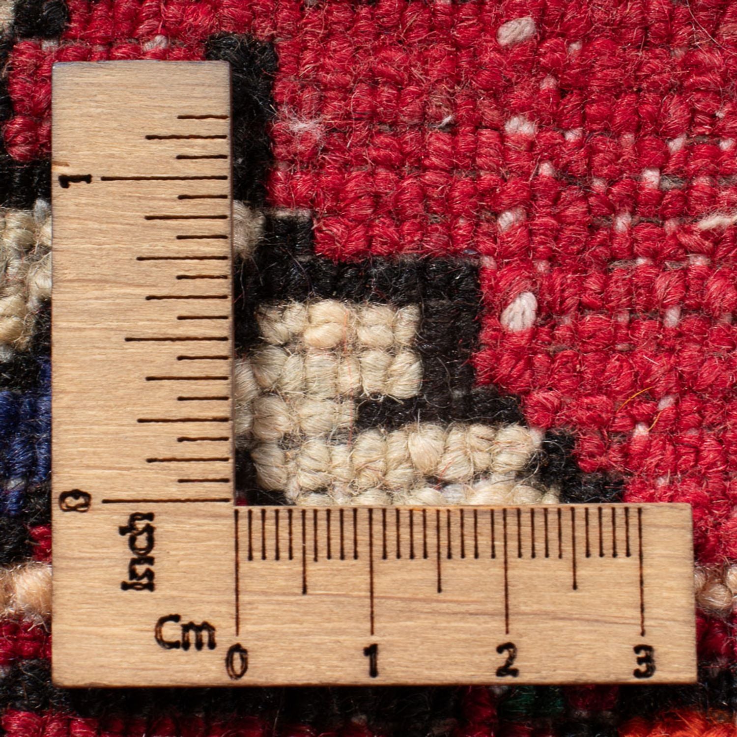 Persisk tæppe - Nomadisk - 116 x 72 cm - rød