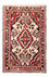 Persisk tæppe - Nomadisk - 66 x 44 cm - creme