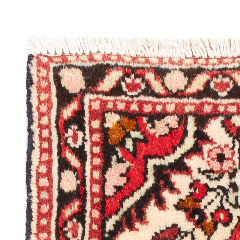 Persisk tæppe - Nomadisk - 66 x 44 cm - creme