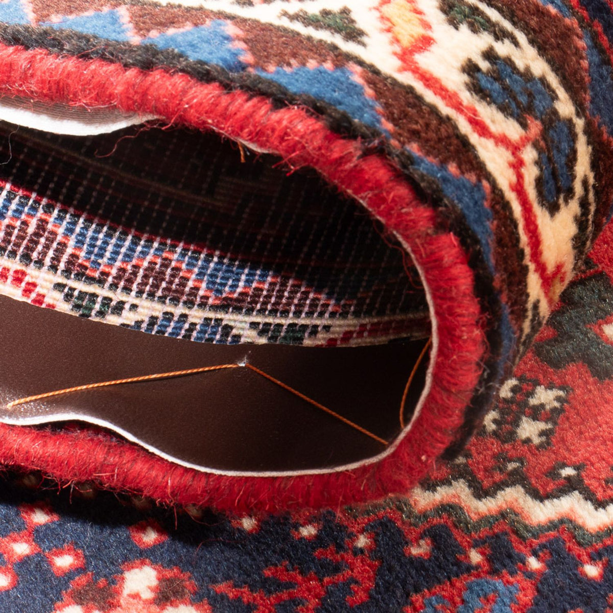 Persisk tæppe - Nomadisk - 97 x 65 cm - rød