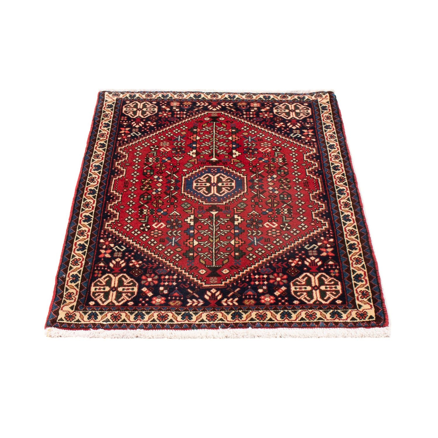 Persisk tæppe - Nomadisk - 97 x 65 cm - rød