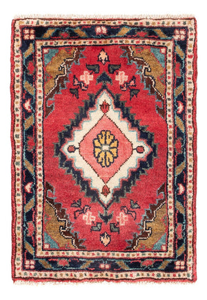Persisk tæppe - Nomadisk - 66 x 46 cm - rød