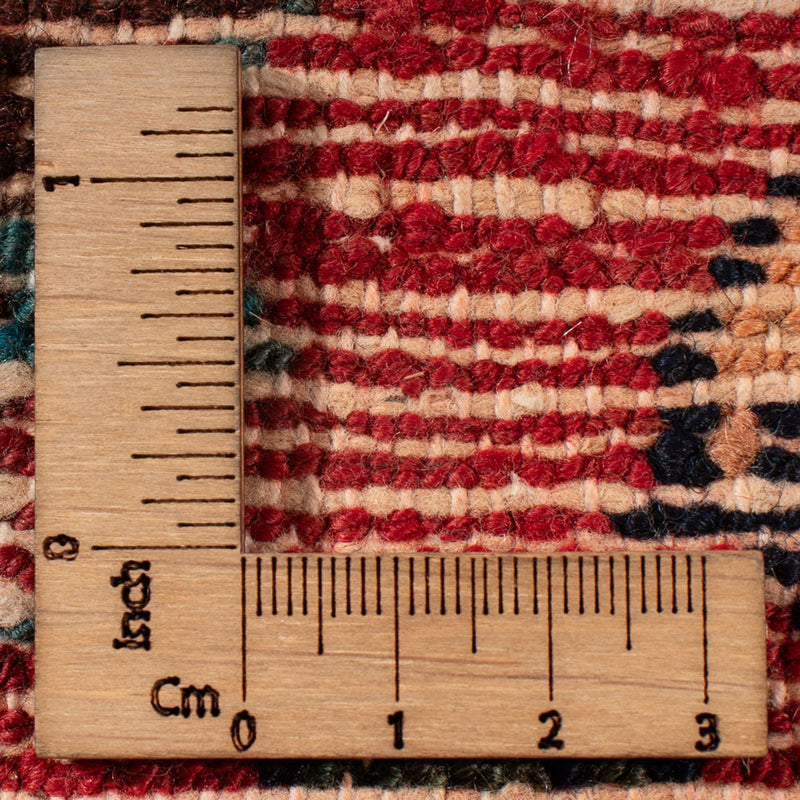 Persisk tæppe - Nomadisk - 66 x 46 cm - rød