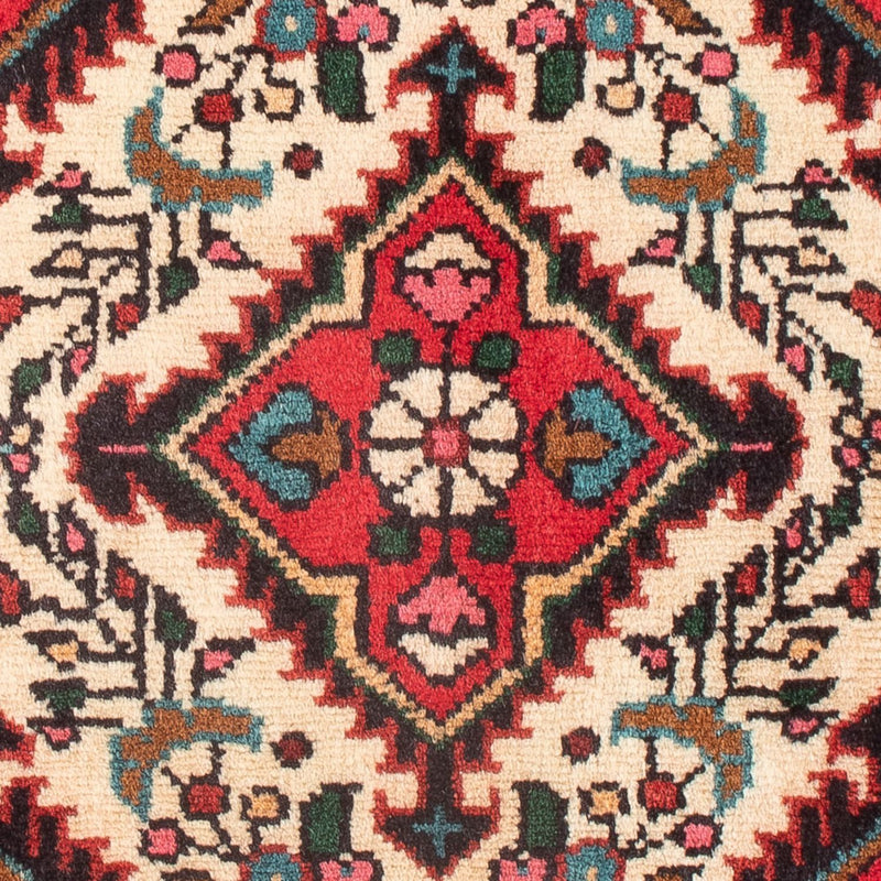 Persisk tæppe - Nomadisk - 62 x 47 cm - creme