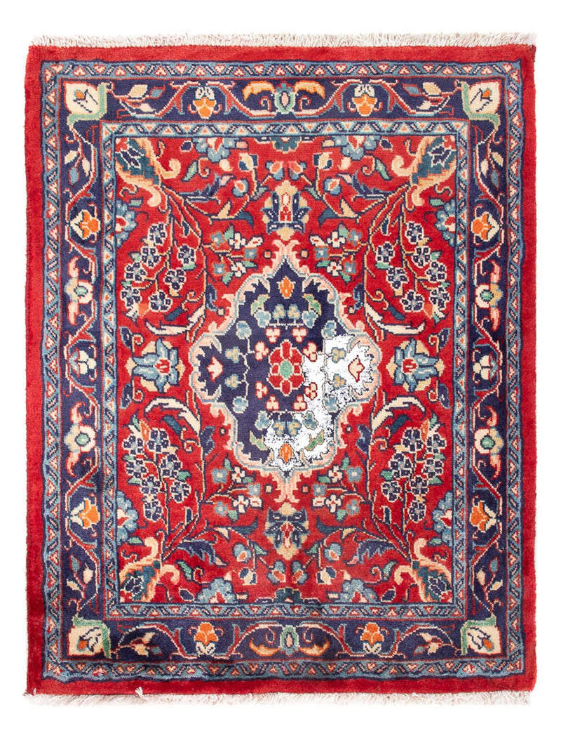 Persisk tæppe - Classic - 85 x 65 cm - mørkeblå