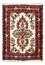 Persisk tæppe - Nomadisk - 70 x 53 cm - creme