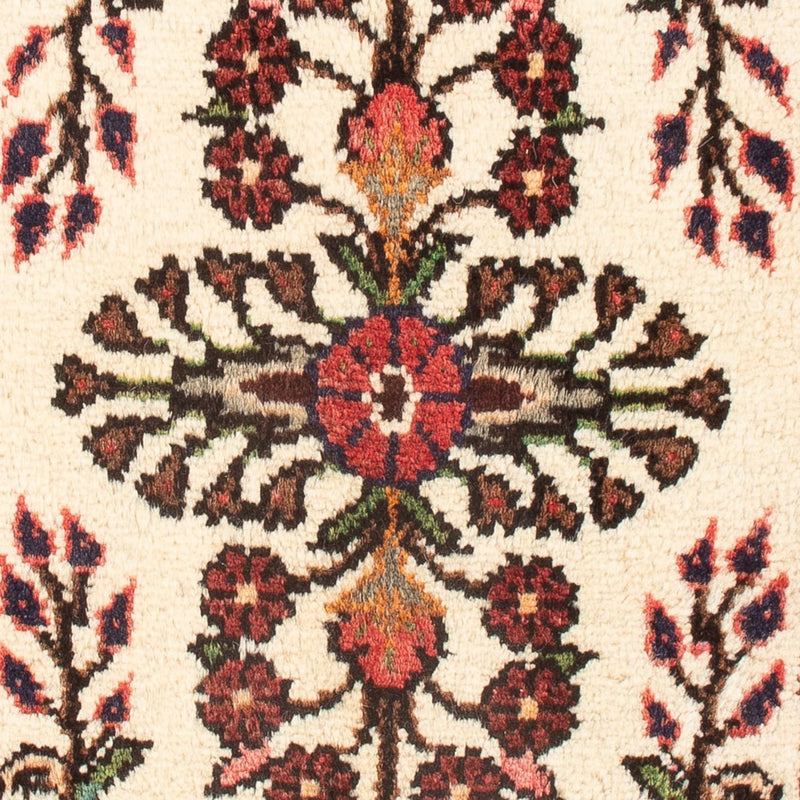 Persisk tæppe - Nomadisk - 70 x 53 cm - creme