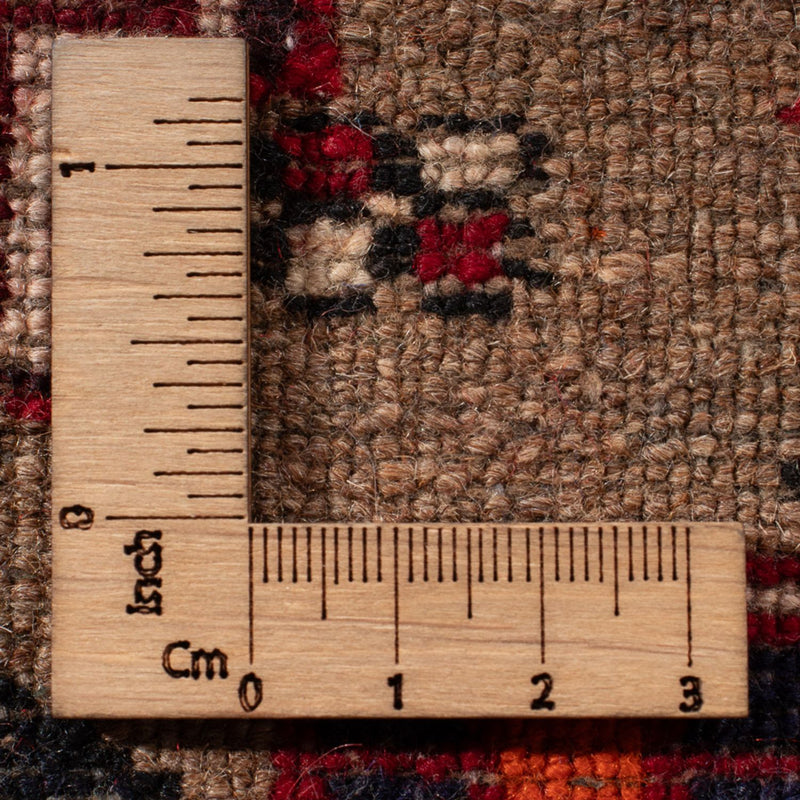 Persisk tæppe - Nomadisk - 72 x 47 cm - brun