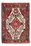Persisk tæppe - Nomadisk - 64 x 47 cm - creme
